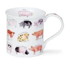 Dunoon Bute Animal Breeds Mug- Animals|Animals