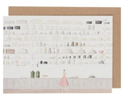 Laura Stoddart Butler's Pantry Greeting Card- Greeting Cards