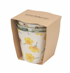 Emma Bridgewater Buttercup Set 3 Round Tin Herb Pots- Gardening|Gardening