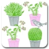 Thornback & Peel Cactus and Bird Pot Stand- Melamine