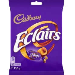 Cadbury Chocolate Eclairs 130g- Tea|Chocolate