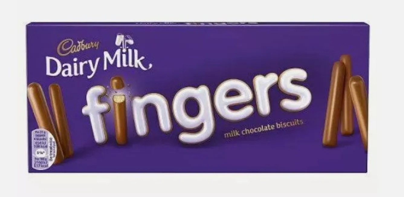 Cadbury Milk Chocolate Fingers 114 g- Tea|Chocolate