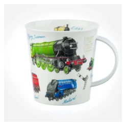 Dunoon Cairngorm Classic Collection Trains Mug- Father's Day|Informative