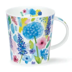 Dunoon Cairngorm Floral Burst Mug- Flowers & Garden