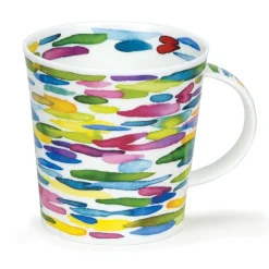 Dunoon Cairngorm Slapdash Mug- Tea|Bright Colors