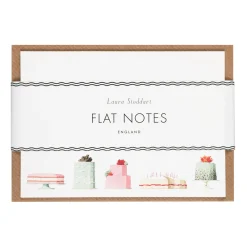 Laura Stoddart Cakes Flat Notes Set- Stationery