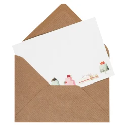 Laura Stoddart Cakes Flat Notes Set- Stationery