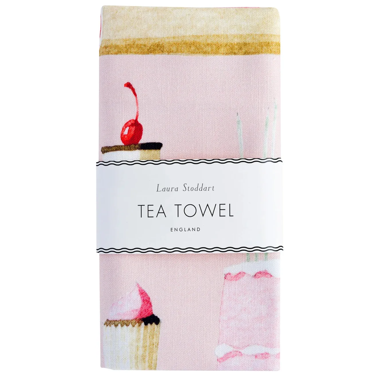 Laura Stoddart Cakes Tea Towel- Tea|Tea Towels