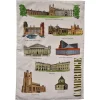 Town Towels Cambridge Landmarks Tea Towel- Tea|Tea Towels