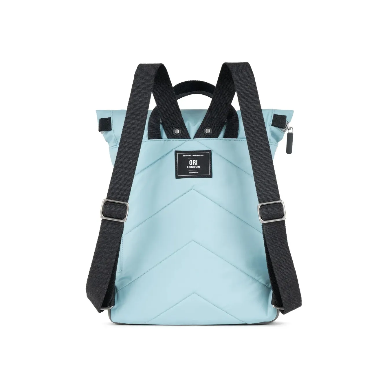 Ori London Canfield B Black Label Spearmint Recycled Nylon Backpack - Medium- Bags