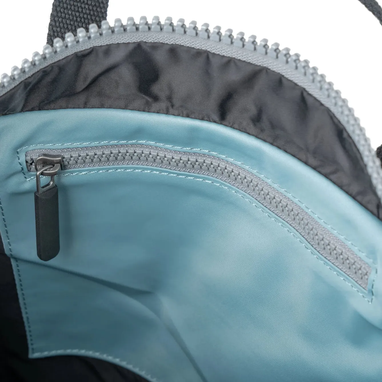 Ori London Canfield B Black Label Spearmint Recycled Nylon Backpack - Medium- Bags