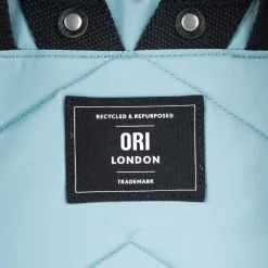 Ori London Canfield B Black Label Spearmint Recycled Nylon Backpack - Medium- Bags