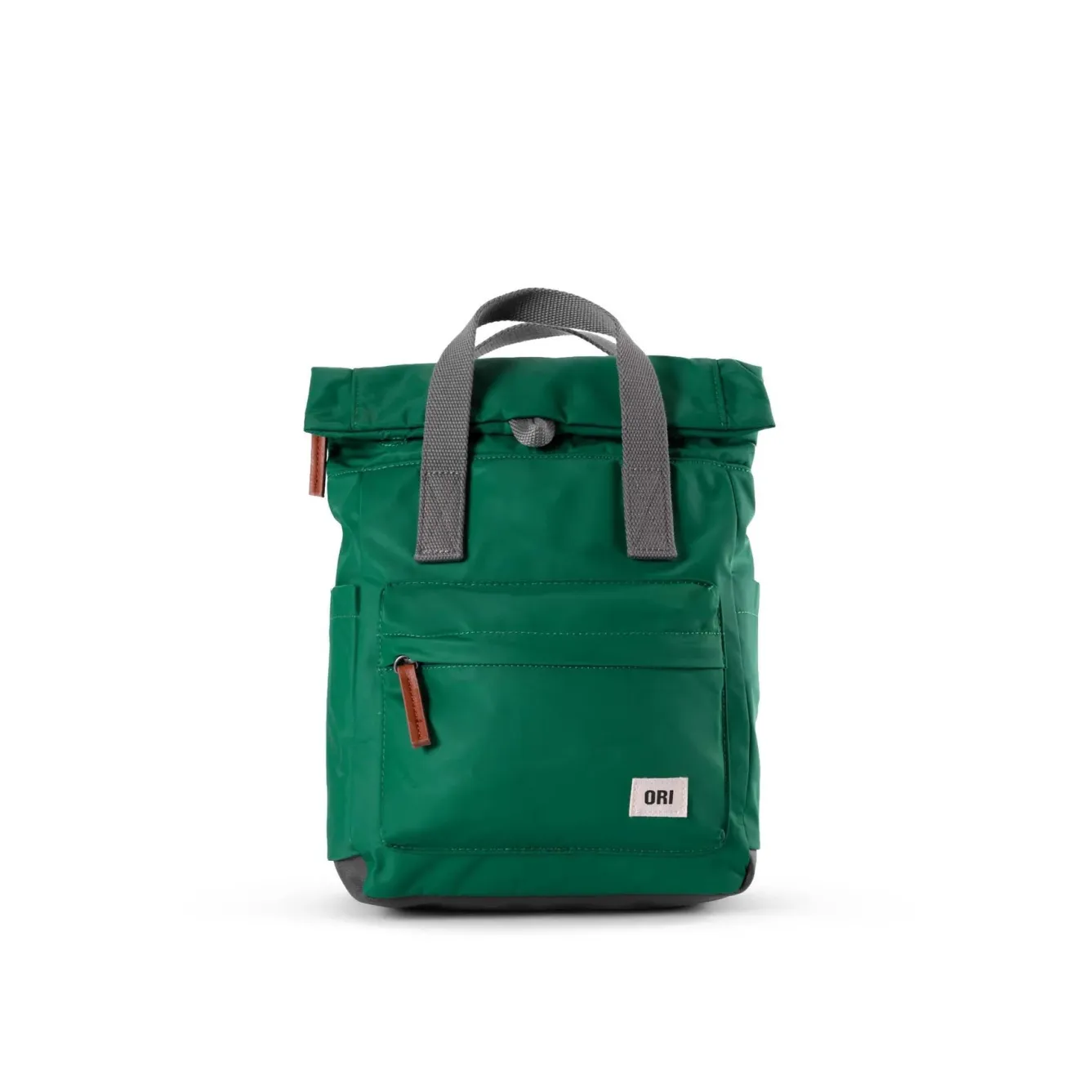Ori London Canfield B Emerald Recycled Nylon Backpack - Small- Bags