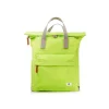 Ori London Canfield B Lime Recycled Nylon Backpack - Medium- Bags