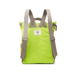 Ori London Canfield B Lime Recycled Nylon Backpack - Medium- Bags