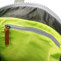 Ori London Canfield B Lime Recycled Nylon Backpack - Medium- Bags