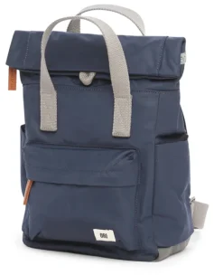 Ori London Canfield B Midnight Recycled Nylon Backpack - Small- Bags