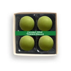 Choc on Choc Caramel Filled Chocolate Tennis Balls- Tea|Chocolate