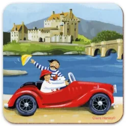 Emma Ball Castle Adventures Coaster- Tea|Coasters
