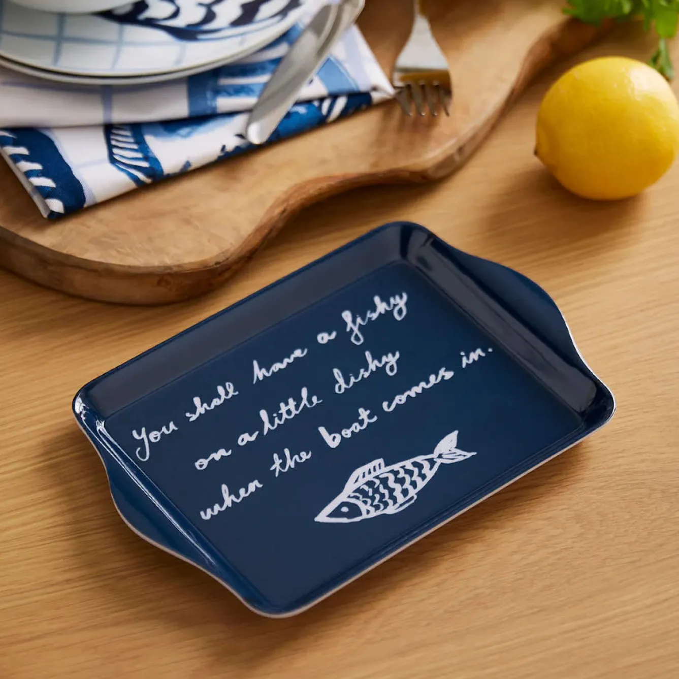 Ulster Weavers Catch of the Day Small Scatter Tray- Trays|Melamine