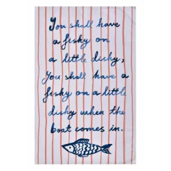 Ulster Weavers Catch of the Day Stripe Cotton Tea Towel- Tea|Tea Towels