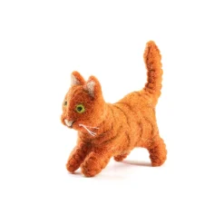 Sew Heart Felt Cat Lady Mouse with a Ginger Cat- Children