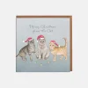 Lottie Murphy Cats in Hats Christmas Card- Christmas Cards|Christmas