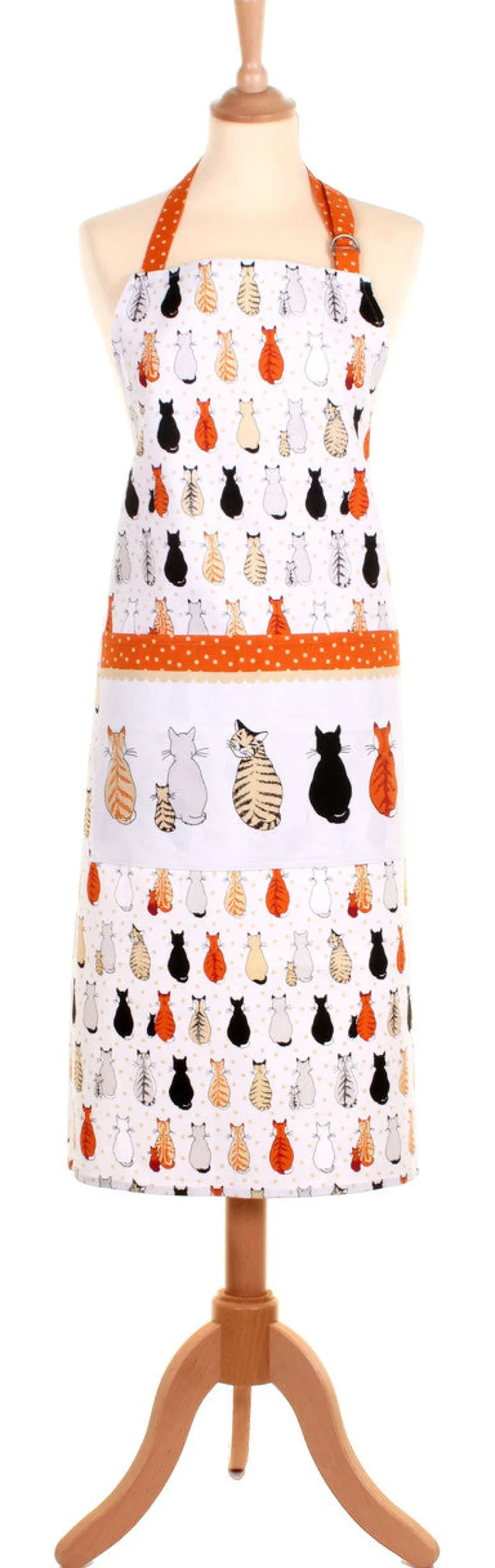 Ulster Weavers Cats in Waiting Cotton Apron- Aprons
