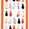 Ulster Weavers Cats in Waiting Tea Towel- Tea|Tea Towels