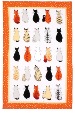 Ulster Weavers Cats in Waiting Tea Towel- Tea|Tea Towels