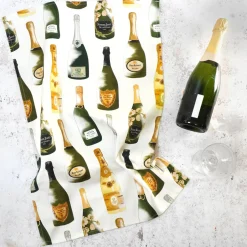 Corinne Alexander Champagne Tea Towel by- Tea|Tea Towels