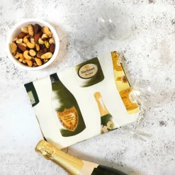 Corinne Alexander Champagne Tea Towel by- Tea|Tea Towels