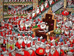 All Jigsaw Puzzles Chaos at Santa's Grotto 500XL Piece Jigsaw Puzzle- Puzzles