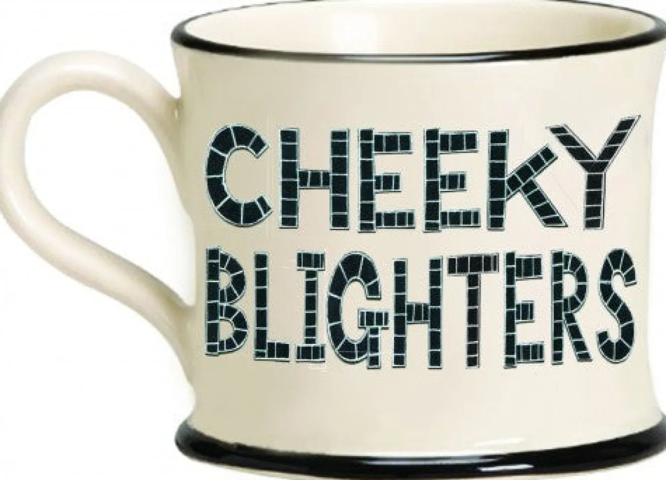 Moorland Pottery Cheeky Blighters Mug by- Whimsical|Places