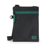 Ori London Chelsea All Black Teal Capsule Recycled Nylon- Bags