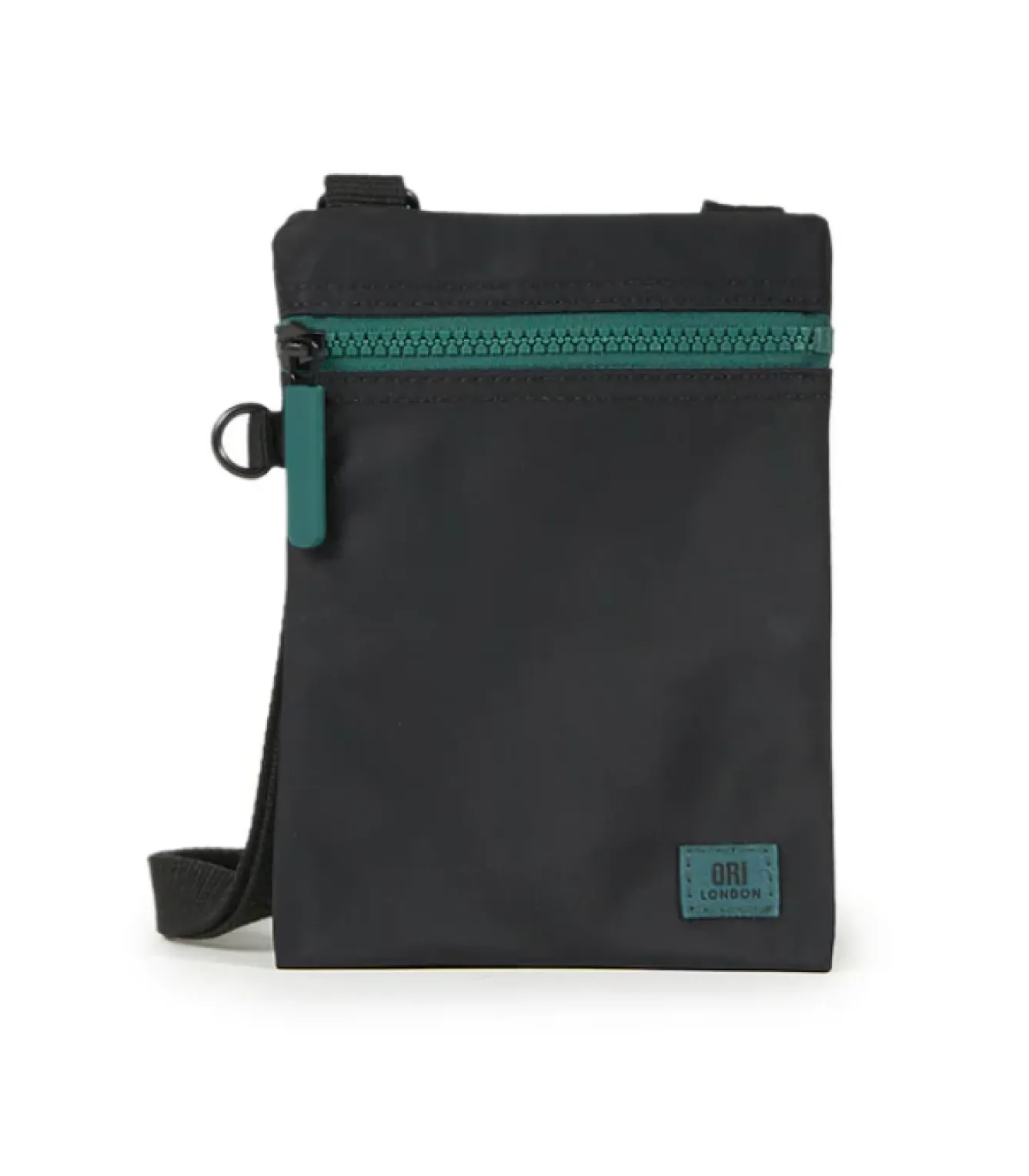 Ori London Chelsea All Black Teal Capsule Recycled Nylon- Bags