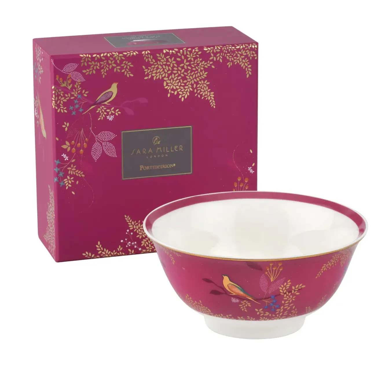 Sara Miller London Chelsea Collection Candy Bowl - Pink- Bowls & Dishes