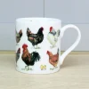 Mclaggan Smith Chicken and Egg Bone China Mug- Tea|Whimsical