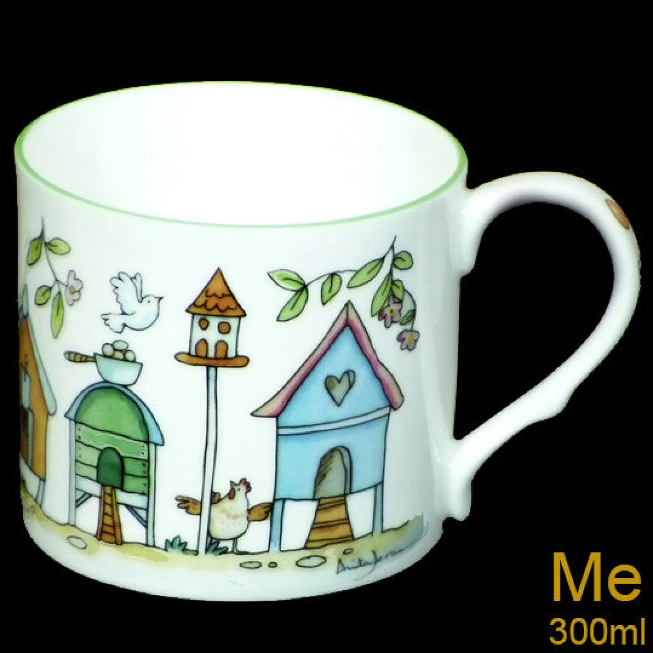 Two Bad Mice Chicken Crescent Mug- Easter|Tea