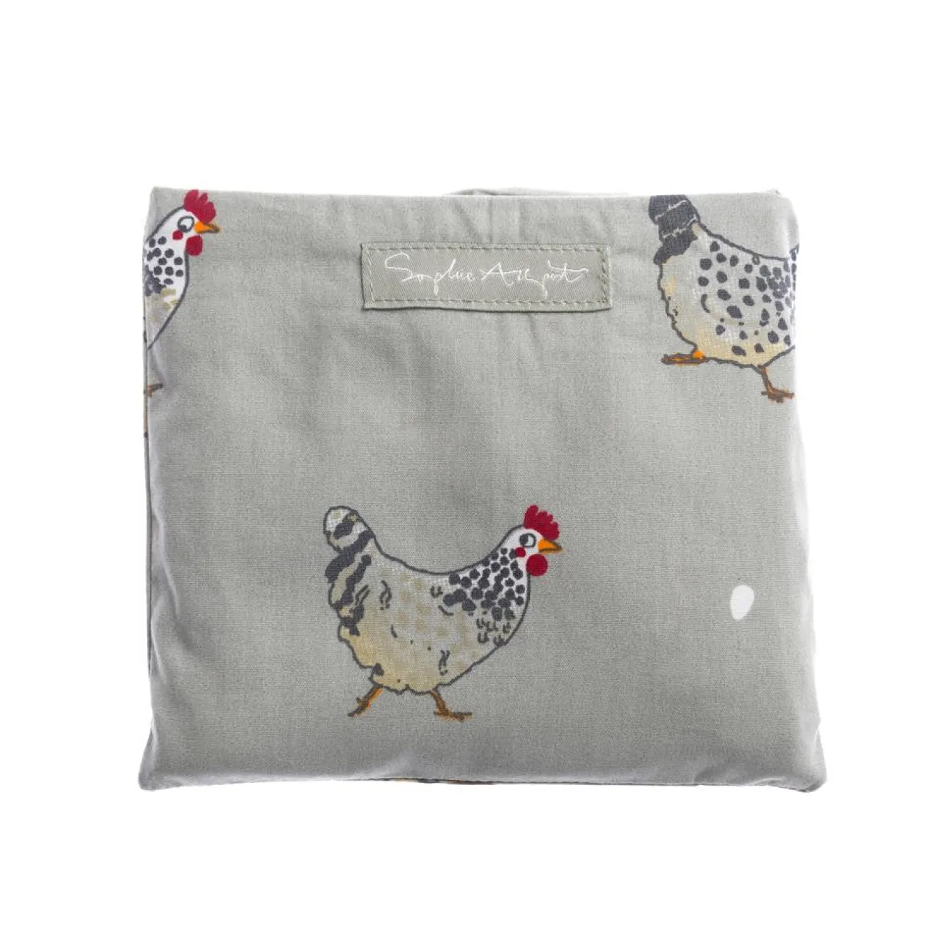 Sophie Allport Chicken Folding Shopping Bag- Tea|Bags