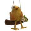 Amica Felt Chick on a Swing Felt Decoration- Easter|Seasonal Decor
