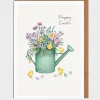 Lottie Murphy Chicks and Watering Can Easter Card- Easter