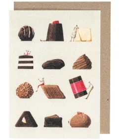 Laura Stoddart Chocolates Greeting Card- Greeting Cards