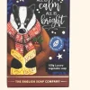 English Soap Company Christmas Badger Mini Soap - 100g- Soaps & Lotions