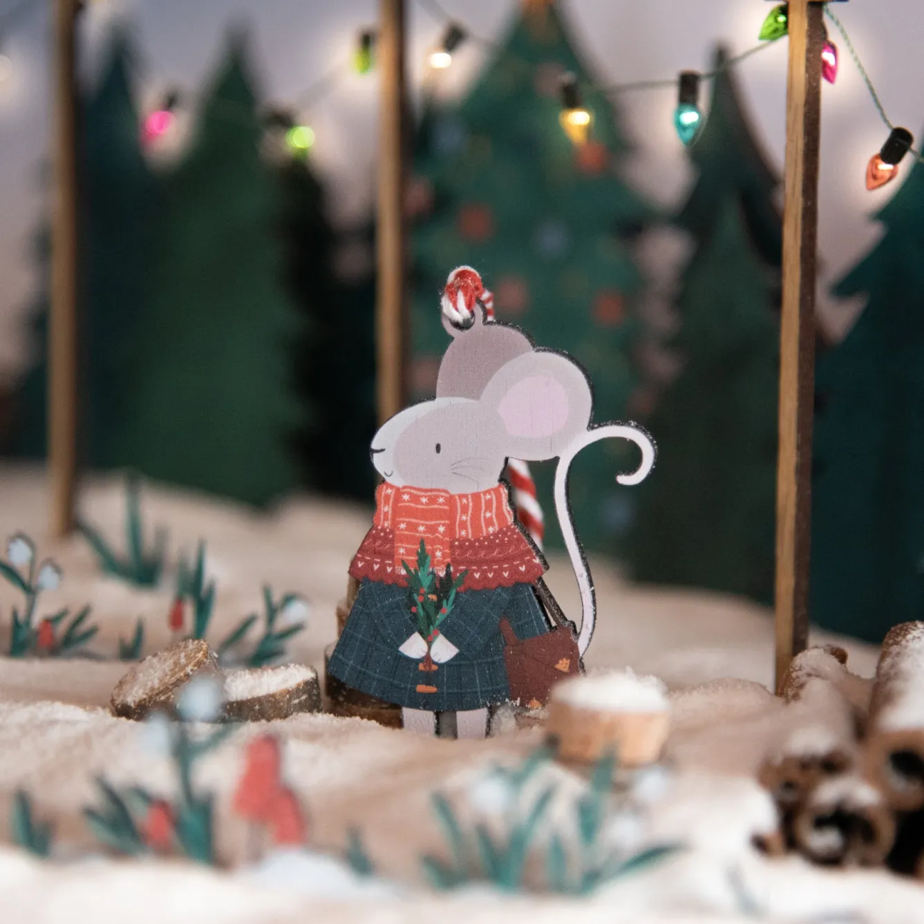 Dapple & Dot Christmas Chaps Wooden Decorations- Christmas Cards|Christmas