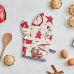 Victoria Eggs Christmas Delights Oven Mitt- Oven Gloves/Mitts