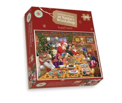 All Jigsaw Puzzles Christmas Dinner at Santa's Workshop 1000 Piece Jigsaw Puzzle- Christmas|Puzzles