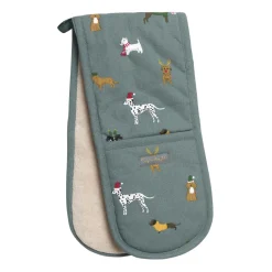 Sophie Allport Christmas Dogs Double Oven Glove- Christmas|Oven Gloves/Mitts