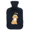 Sophie Allport Christmas Dogs Knitted Statement Hot Water Bottle- Seasonal Decor|Pillows & Throws