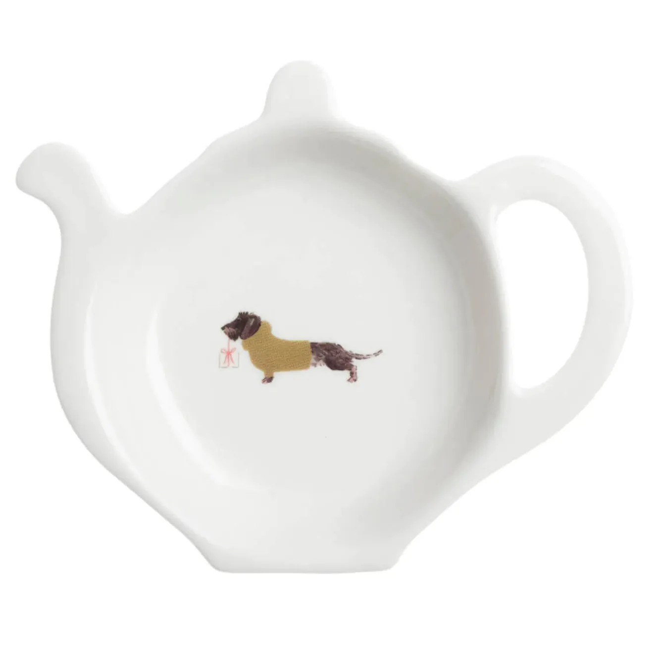 Sophie Allport Christmas Dogs Tea Bag Tidy- Tea|Tea